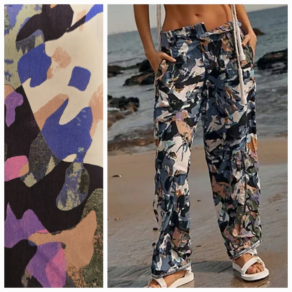 FREE PEOPLE MOVEMENT Mesmerize Me Print Cargo Pants